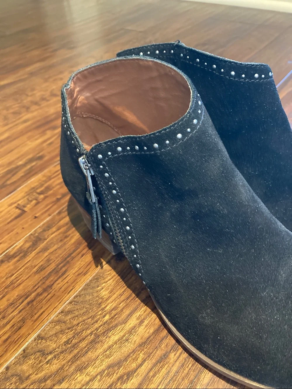 Lucky Brand black suede